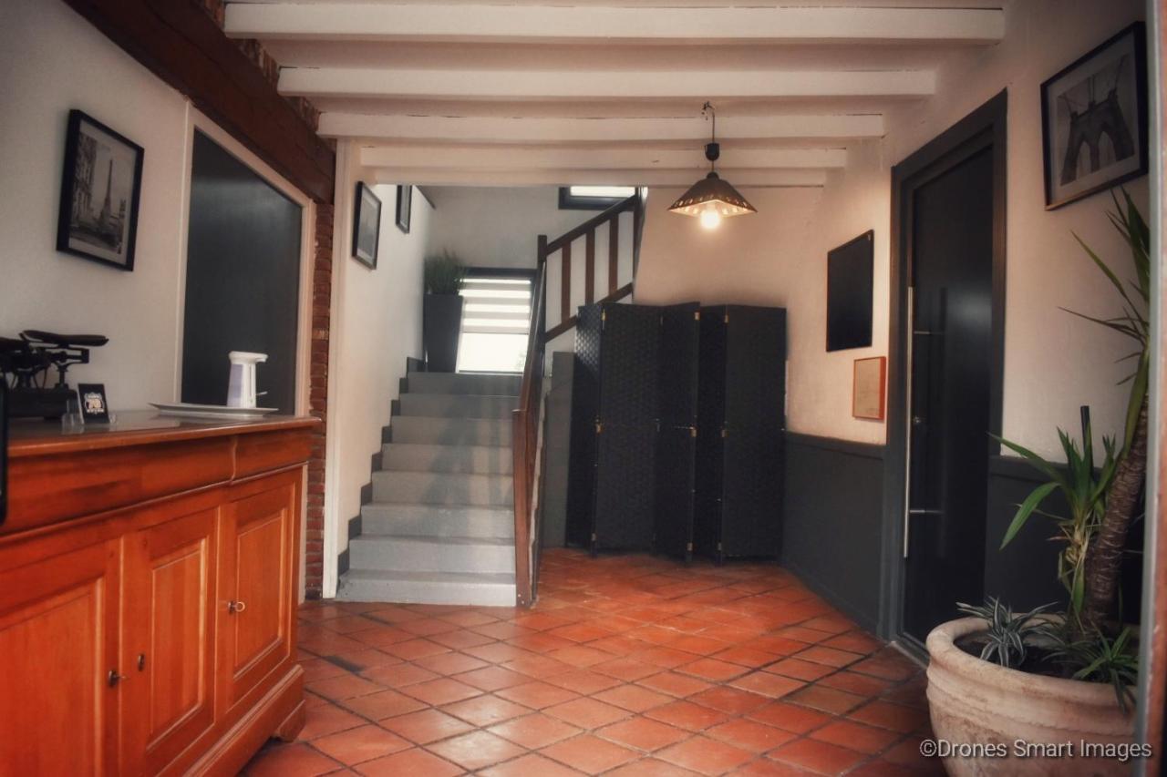 L'Eolienne Hotel Rouxmesnil-Bouteilles Bagian luar foto